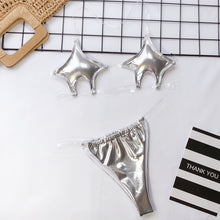 Load image into Gallery viewer, Clear strap Bikini Set