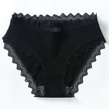Load image into Gallery viewer, Women's cotton lace bikini