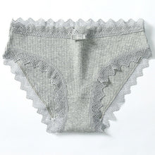 Load image into Gallery viewer, Women's cotton lace bikini