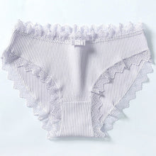 Load image into Gallery viewer, Women's cotton lace bikini