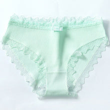 Load image into Gallery viewer, Women's cotton lace bikini